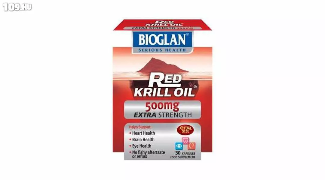Krill olaj extra erős Bioglan 500 mg